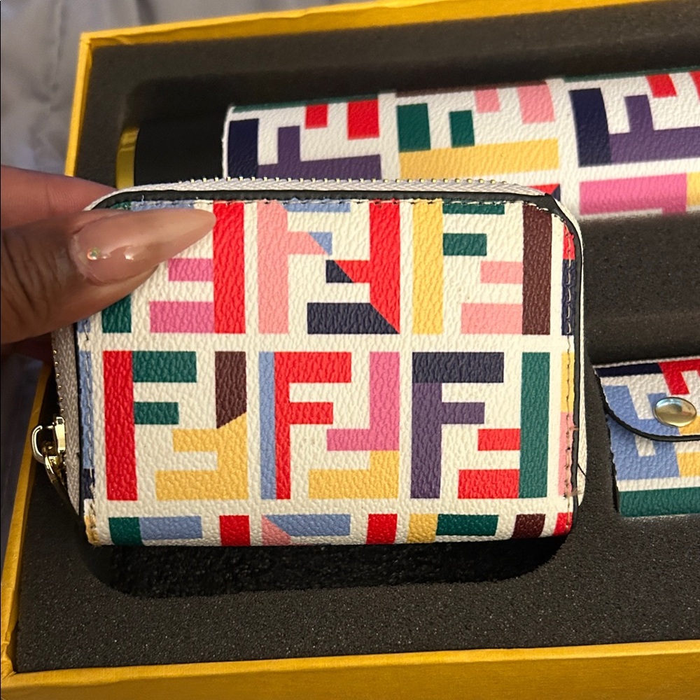 Multicolor Designer Women's Wallet